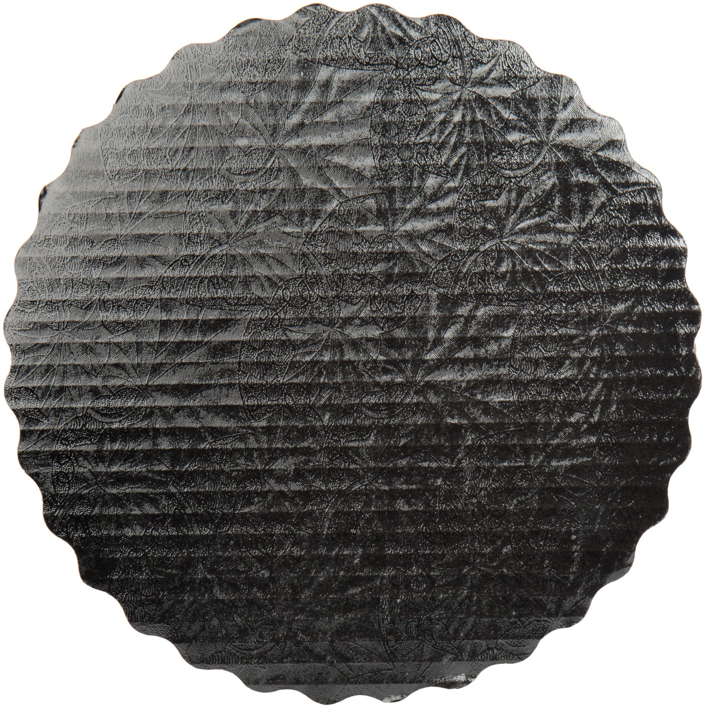 10 Inch Round, Black Cake Board