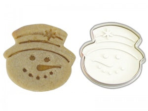Christmas Plunger Stamp Cutter - Snowman Head