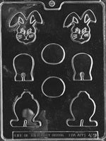 Stack Bunny Body Chocolate Mold