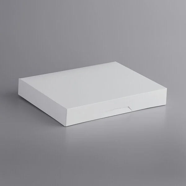 15x11.5x 2.25 Inch White Pastry Box - Auto Popup