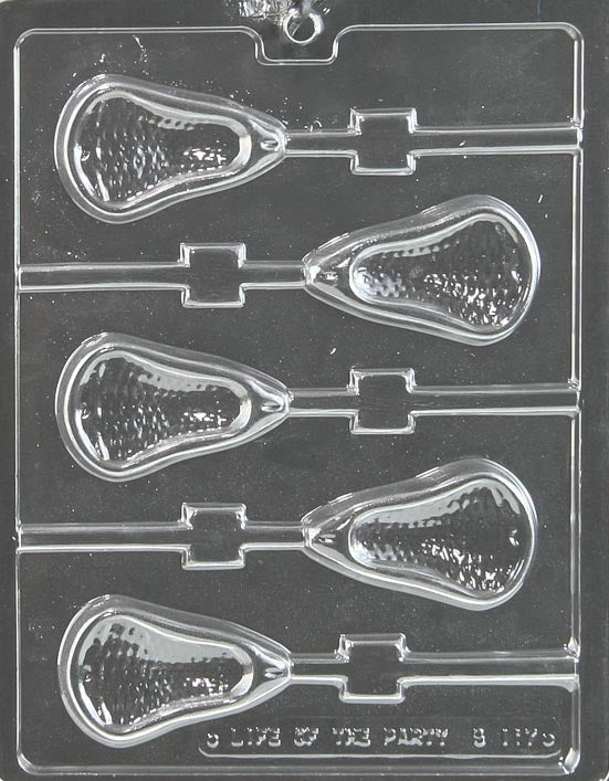 Lacrosse Stick Lollipop Chocolate Mold