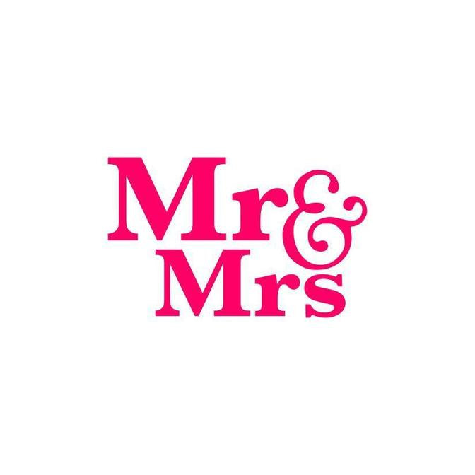Mr & Mrs Stencil