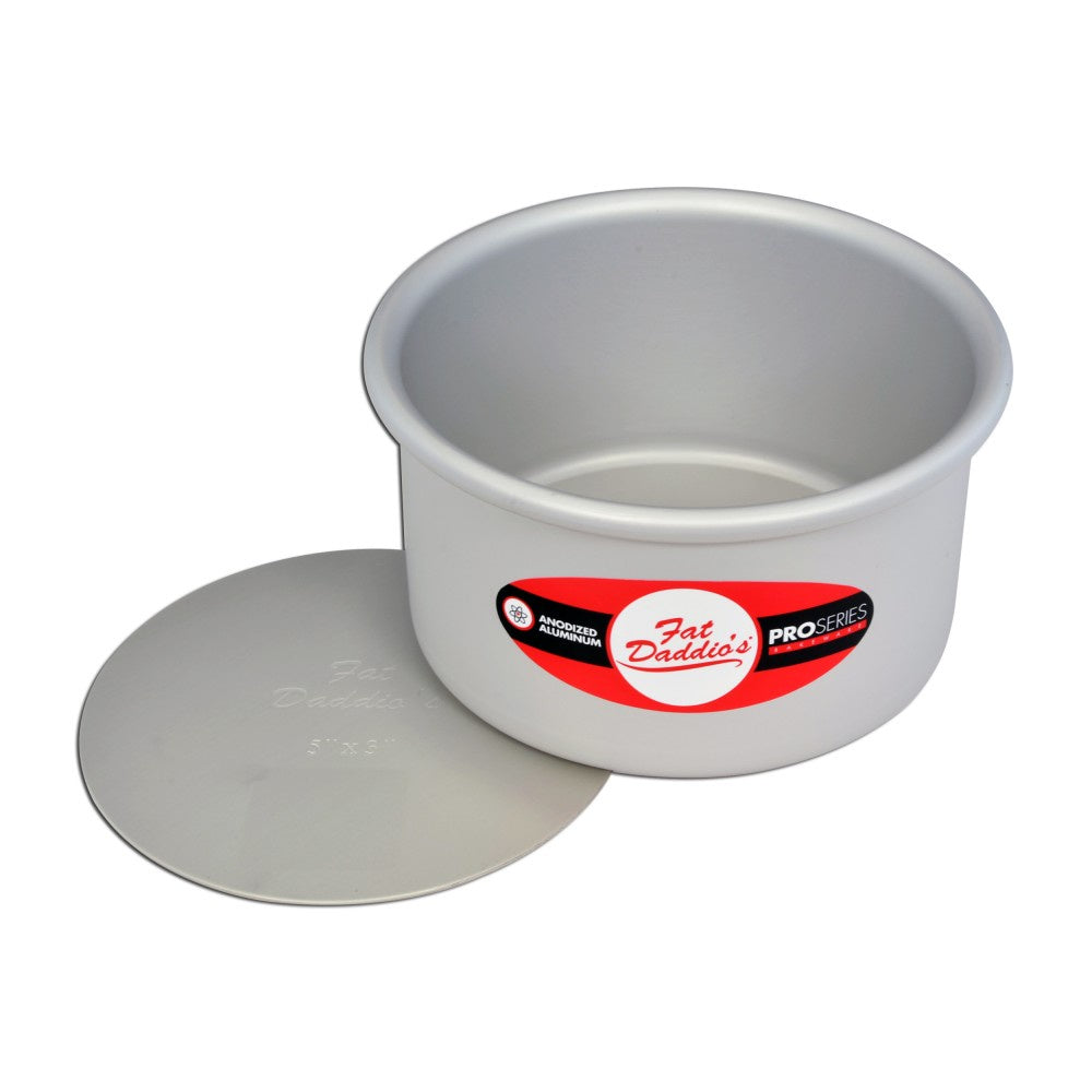 5x3 Inch, Fat Daddio's Round Removable Bottom Cheesecake Pan