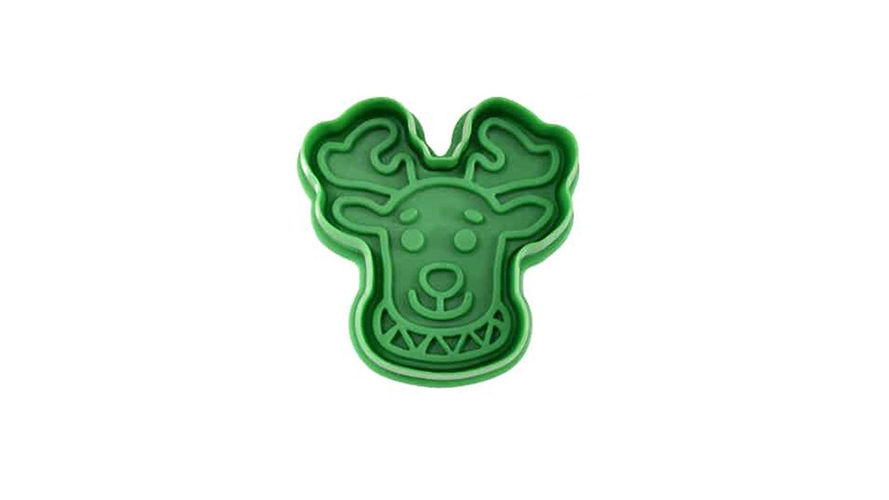 Christmas Plunger Stamp Cutter - Reindeer