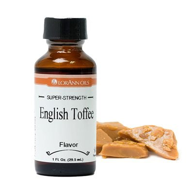 English Toffee Super Strength Flavor, 1oz, Lorann Oils