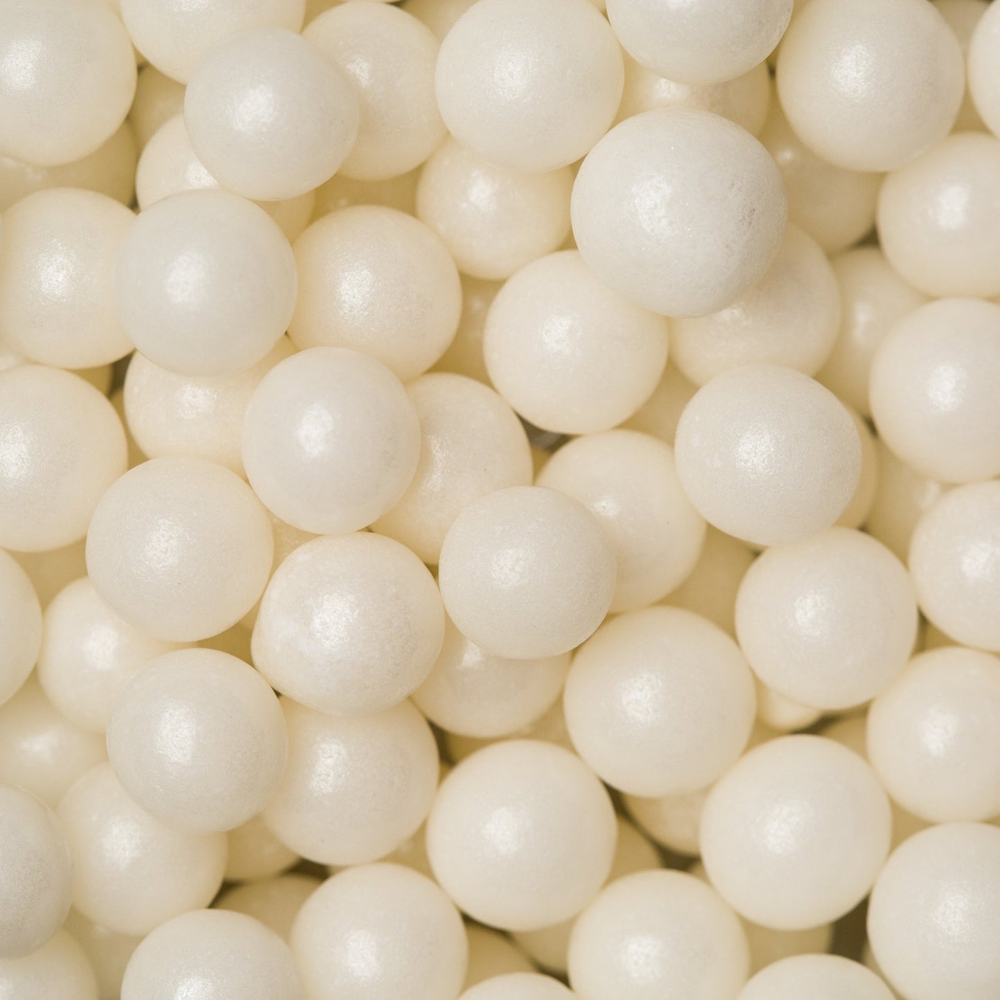 White Sugar Pearls - 10MM