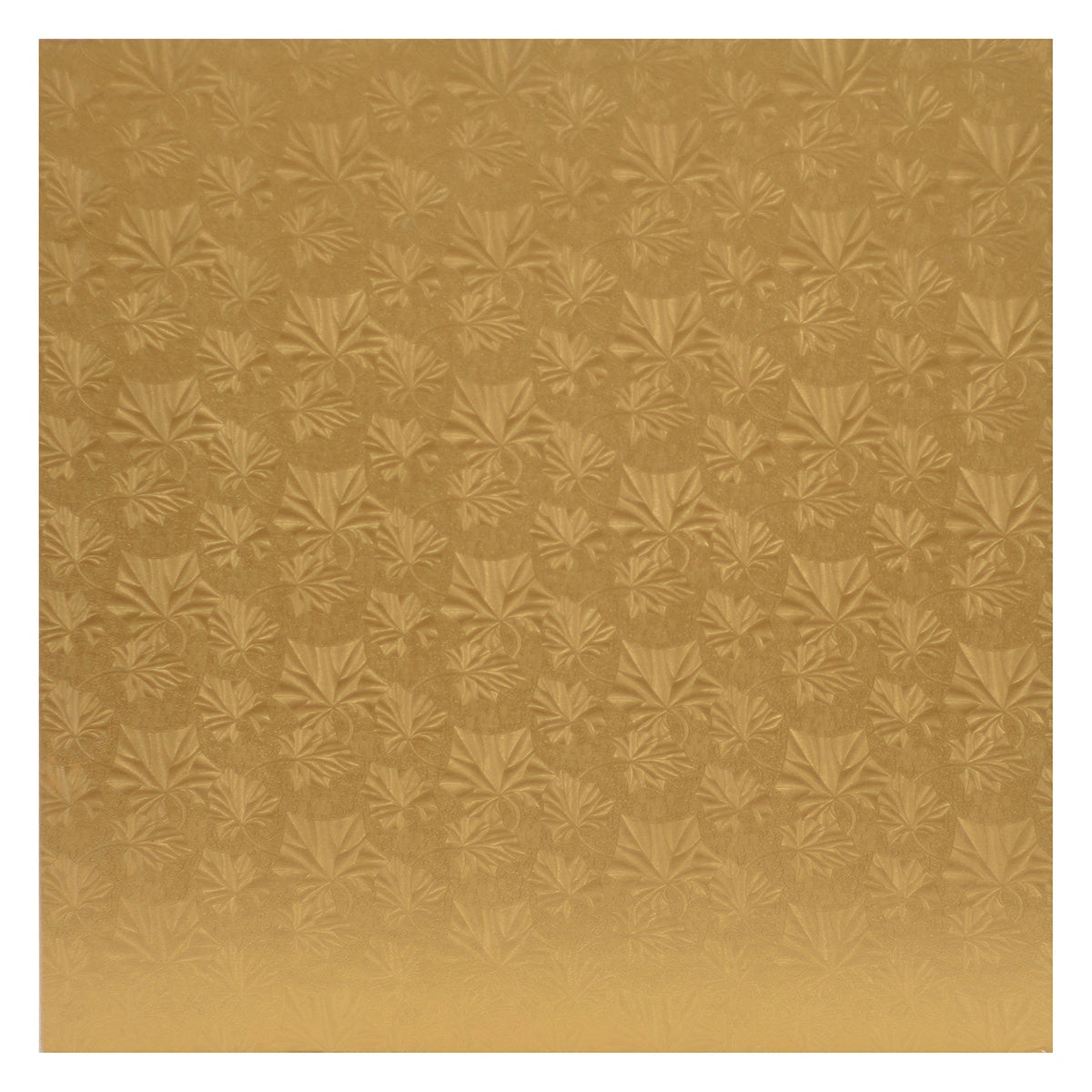 20 Inch Square, Gold Cake Drum