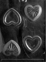 Small Pour Heart Box Chocolate Mold
