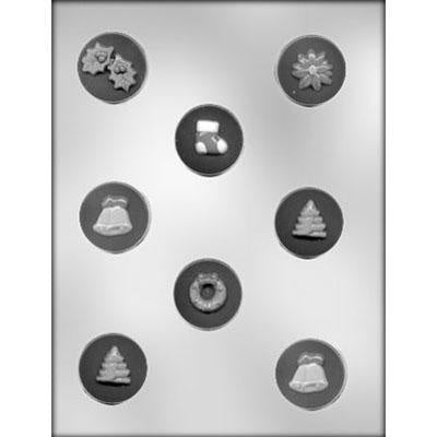 Assorted Christmas Mints Chocolate Mold