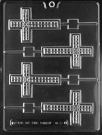 Holy Cross Lollipop Chocolate Mold