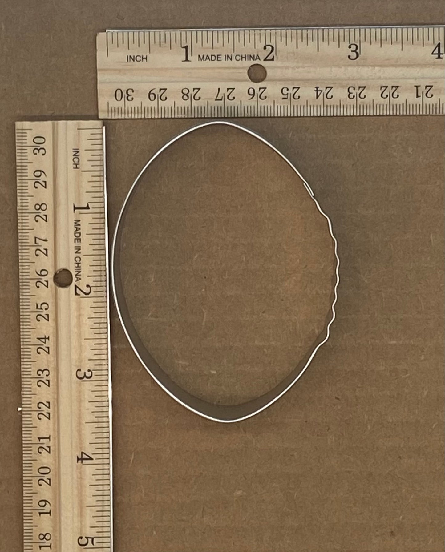 3.5 Inch Football Cookie Cutter