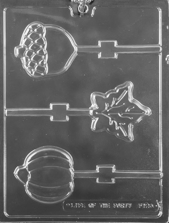 Autumn Lollipop Chocolate Mold