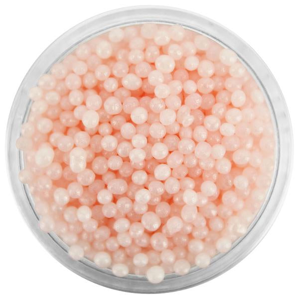 Ivory Pink Sugar Pearls - 2MM