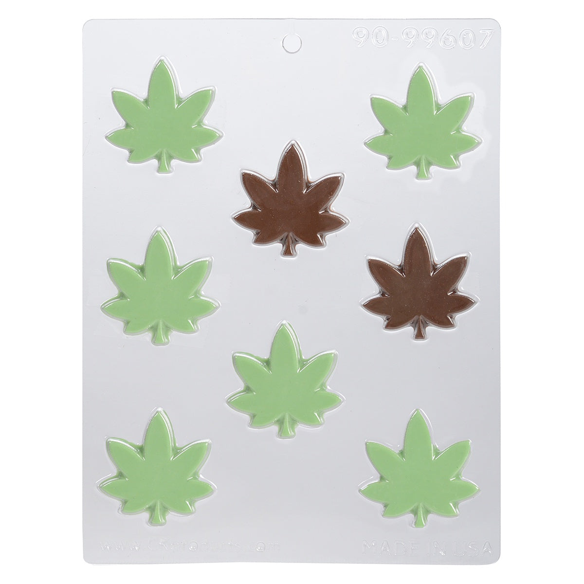 Marijuana Thick Leaf Chocolate Mold