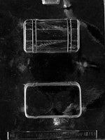 2 Piece, 3D Treasure Chest Chocolate Mold