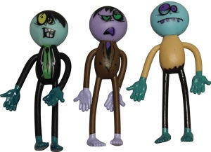 Zombies! Bendable 3.5" Figurines