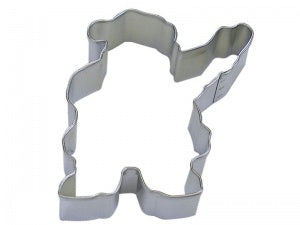 4 Inch Waving Santa Cookie Cutter