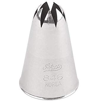 Ateco Closed Star Piping Pastry Tubes - 846