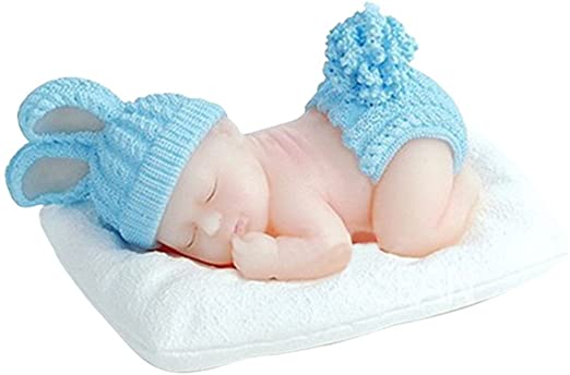 Large Sleeping Baby Silicone Mold