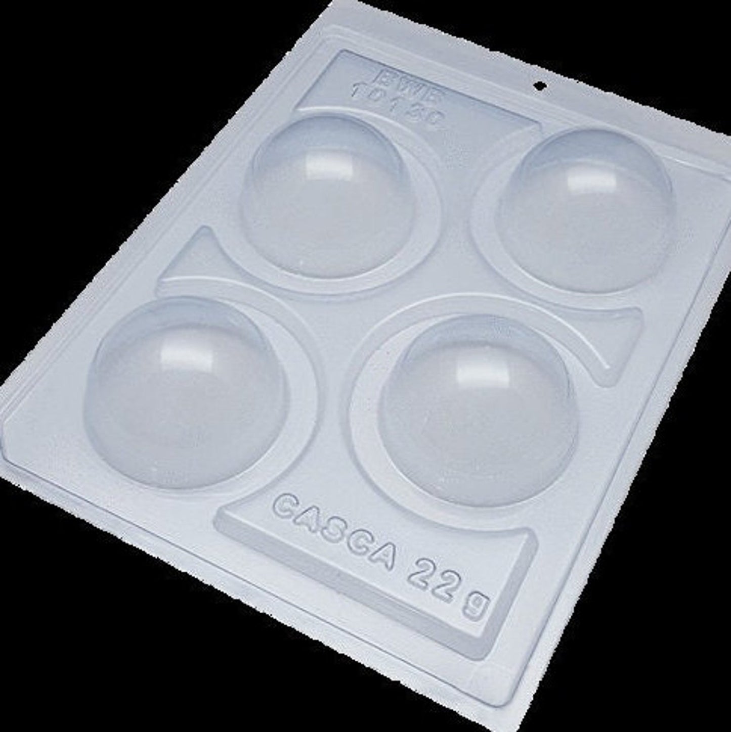 3 Piece, 60MM, Plastic Hot Cocoa Bomb/Sphere Mold
