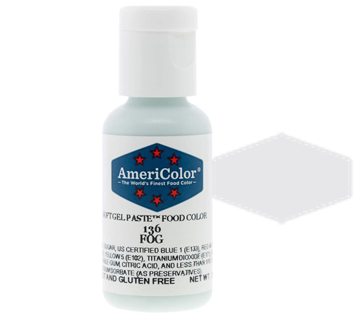 Fog, Americolor Soft Gel Paste Food Color, .75oz