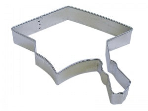 4.5 Inch Graduation Cap Cookie Cutter