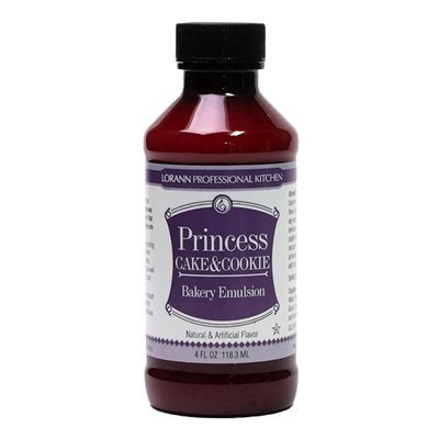 Princess Cake & Cookie Bakery Emulsion, 4oz, Lorann Oils