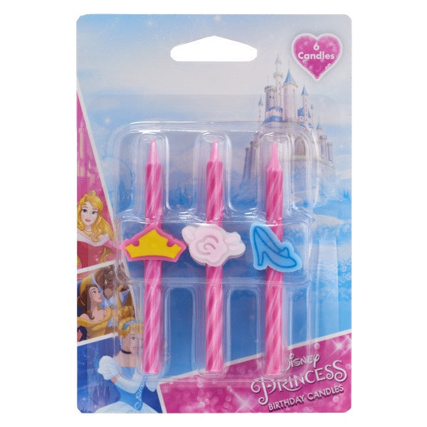 Disney Princess Character Candles