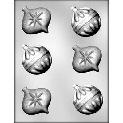 2.75 Inch, Christmas Ornament Chocolate Mold