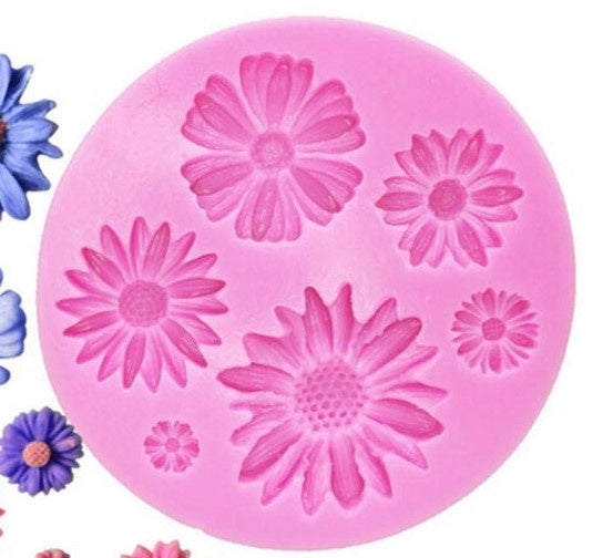 Chrysanthemum Silicone Mold (wildflowers)