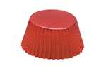Red Foil Baking Cups - Mini - 48 Count - Poly Bag
