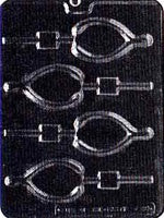 Wishbone Lollipop Chocolate Mold