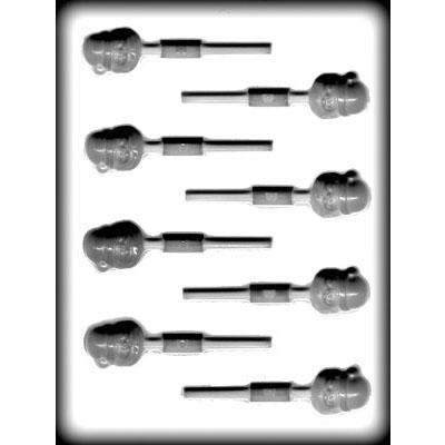 Santa Head Lollipop Candy Mold