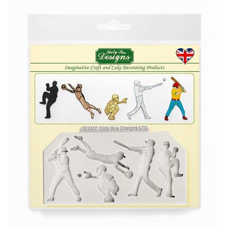 KSD - Baseball Silhouettes - Silicone Mold