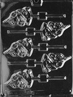 Medium Unicorn Head Lollipop Chocolate Mold