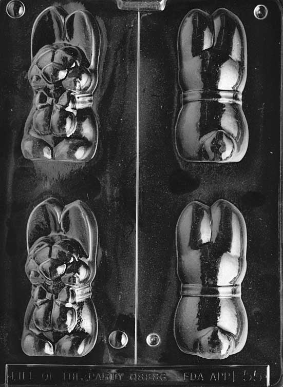 Hollow Chunk Bunny Chocolate Mold