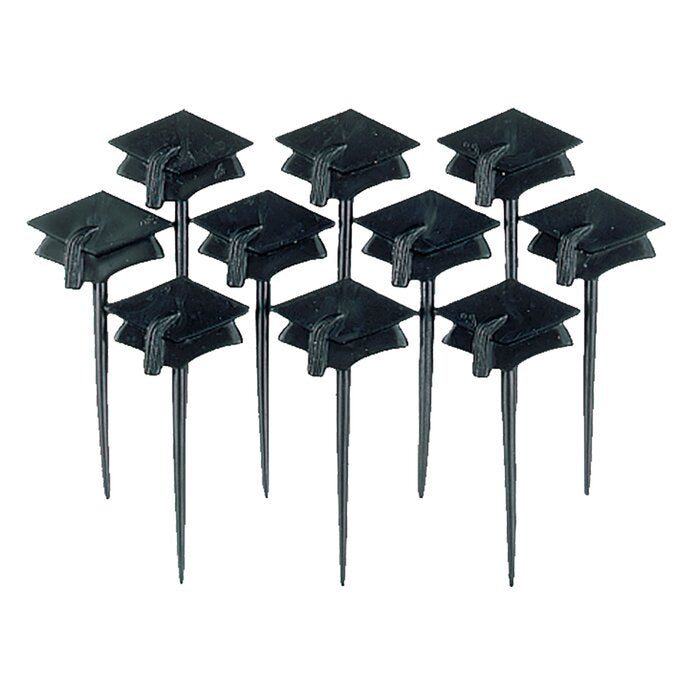 graduation cap picks 10 ct