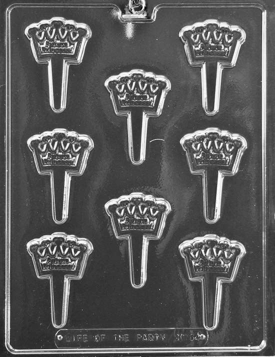 Crown Chocopick Chocolate Mold