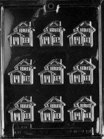 2 Inch, House Chocolate Mold