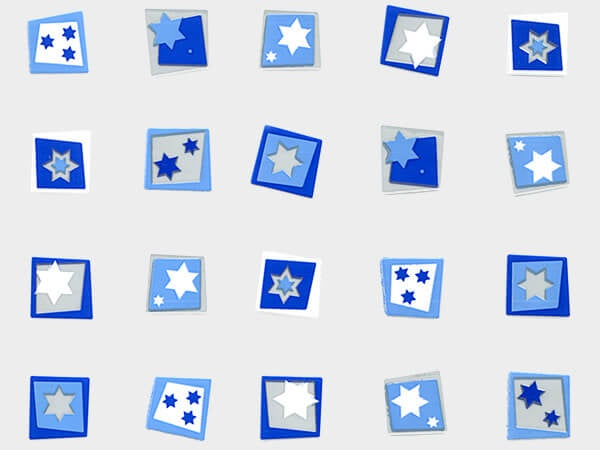 Hanukkah Treat Bags - 4x2.5x9.5 - 10 Bags