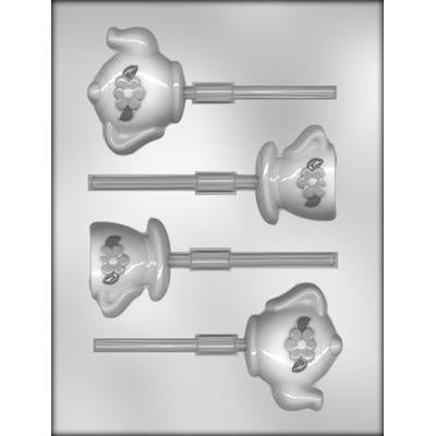 Tea Pot And Tea Cup Lollipop Chocolate Mold