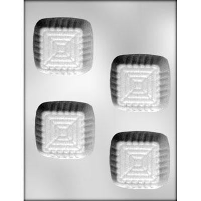 Large Angled Side Square Chocolate Mold