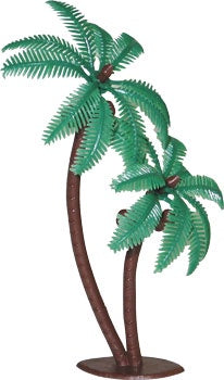 Twin Coconut Palm Tree