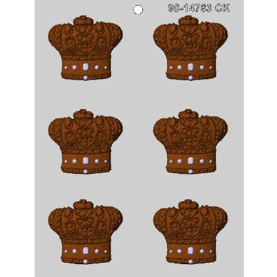 Crowns Chocolate Mold (6 Cavities)