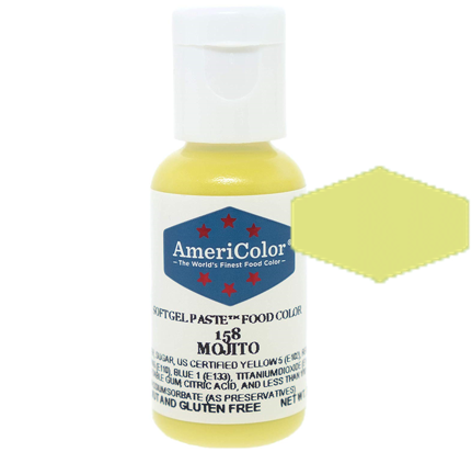 Mojito, Americolor Soft Gel Paste Food Color, .75oz