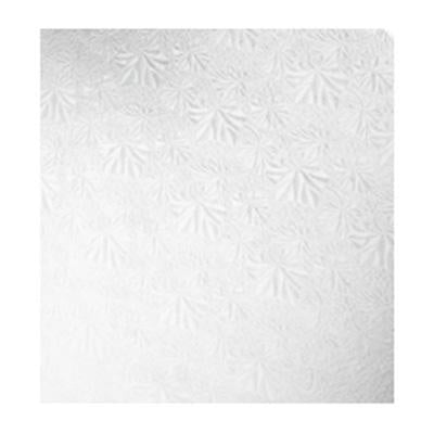 8 Inch Square, Silver Cake Drum