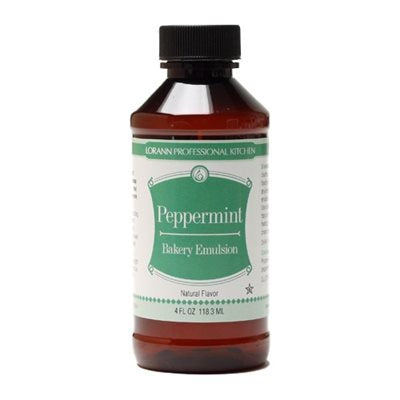 Peppermint Bakery Emulsion, 4oz, Lorann Oils
