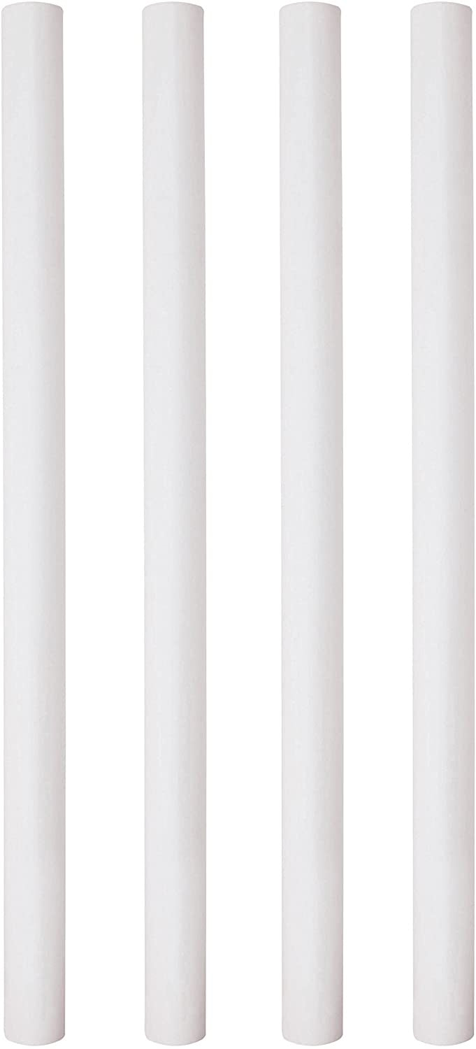 12.5 Inch, PME Plastic Hollow Cake Pillars/Dowels, 4 Per Package