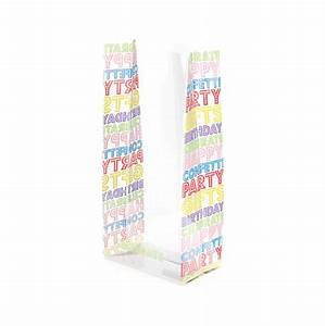 4x2.5x9.5 Bag - Birthday Marquee - 10 Bags