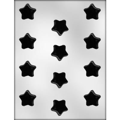 1.25 Inch, Star Chocolate Mold (12 Cavities)